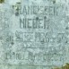 Photo showing Tombstone of Franciszek Niedek