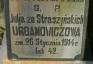 Photo showing Tombstone of Julia Urbanowicz