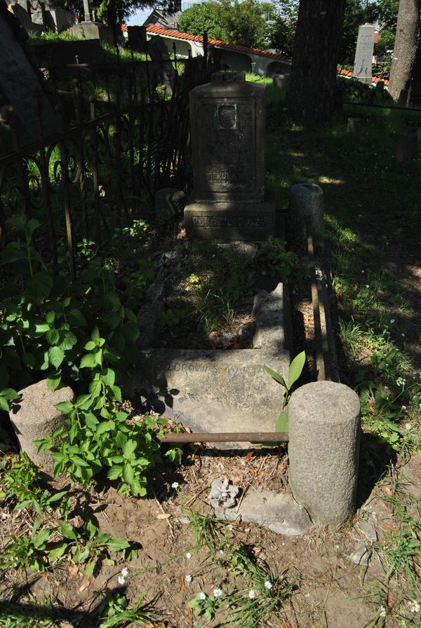 Tombstone of Zofia Rêgiñska, Na Rossie cemetery in Vilnius, as of 2013