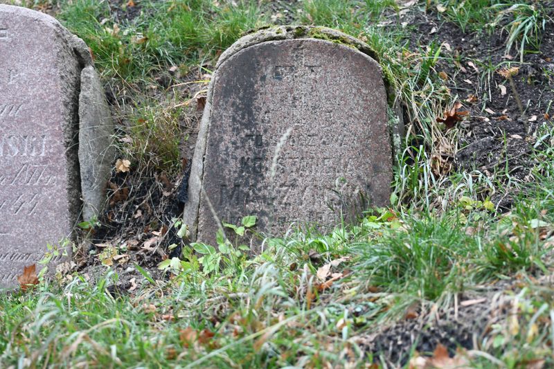 Tombstone of Konstancja Mączyńska, Na Rossie cemetery in Vilnius, as of 2019.