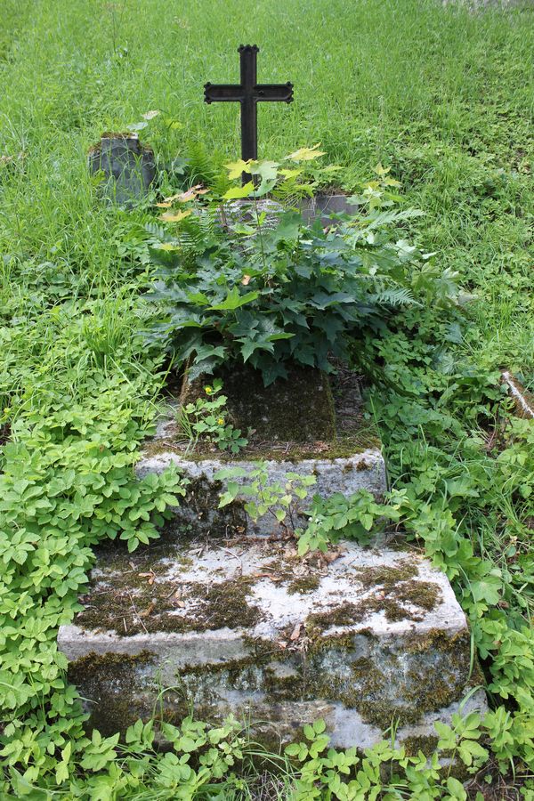 Tombstone of Scholastika Paszkowska, Na Rossie cemetery in Vilnius, as of 2013