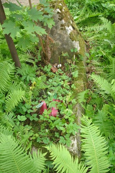 Fragment of the tombstone of Edward Szkornik, Na Rossie cemetery in Vilnius, as of 2013.