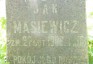 Fotografia przedstawiająca Tombstone of Jan Masiewicz