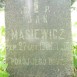 Fotografia przedstawiająca Tombstone of Jan Masiewicz