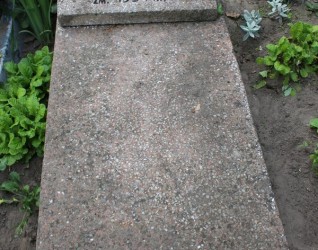 Nagrobek Józefa Songina z cmentarza Na Rossie w Wilnie stan z 2013