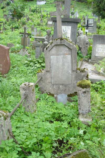 Tombstone of Jan Massa, Na Rossa cemetery in Vilnius, as of 2013