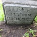 Fotografia przedstawiająca Nagrobek Wiktorii Maculewicz