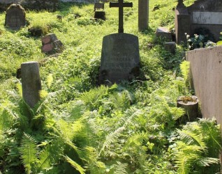 Nagrobek Felicji Żukowskiej z cmentarza Na Rossie w Wilnie stan z 2013