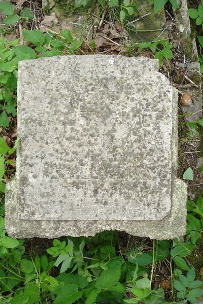 Tombstone of Anna Paluszkiewicz, N. N. Paluszkiewicz and Helena Vasilevska, Na Rossie cemetery in Vilnius, as of 2013