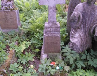 Nagrobek Władysława Romanowicza, cmentarz na Rossie w Wilnie, stan z 2013