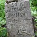 Photo montrant Tombstone of Aleksander Jasiński