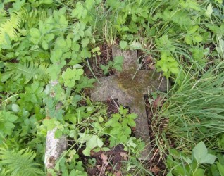 Nagrobek Janina Tyszkiewicz, cmentarz na Rossie w Wilnie, stan z 2013