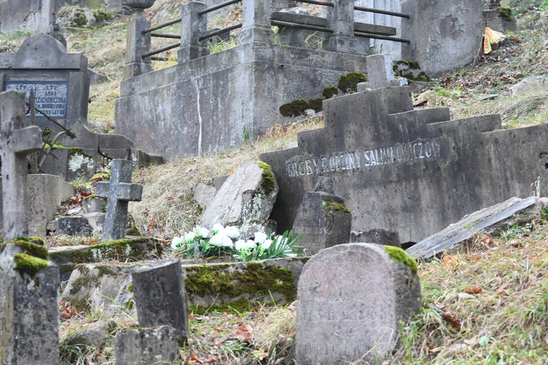 The tomb of the Salmonovich family, Na Rossa cemetery in Vilnius, as of 2019.
