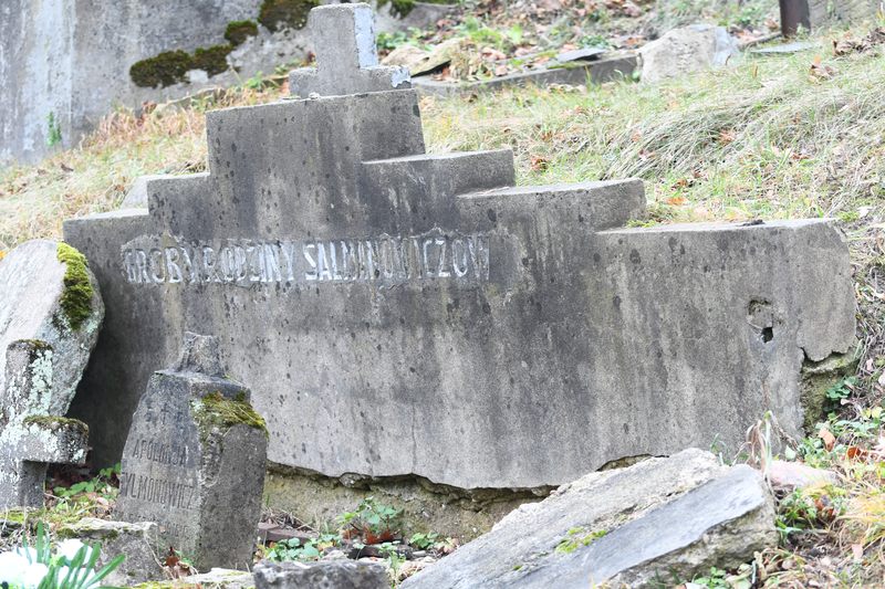 The tomb of the Salmonovich family, Na Rossa cemetery in Vilnius, as of 2019.
