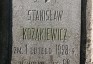 Fotografia przedstawiająca Tombstone of Stanisław Kozakiewicz