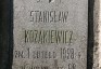 Fotografia przedstawiająca Nagrobek Stanisława Kozakiewicza