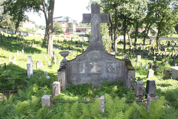Grobowiec Janiny i Zofii Kozłowskich, cmentarz Na Rossie w Wilnie, stan z 2013