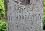 Fotografia przedstawiająca Tombstone of Aniela Bohdan