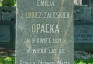 Fotografia przedstawiająca Nagrobek Emilii Opackiej