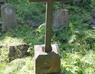 Nagrobek Józefa Petrusewicza, cmentarz Na Rossie w Wilnie, stan z 2013