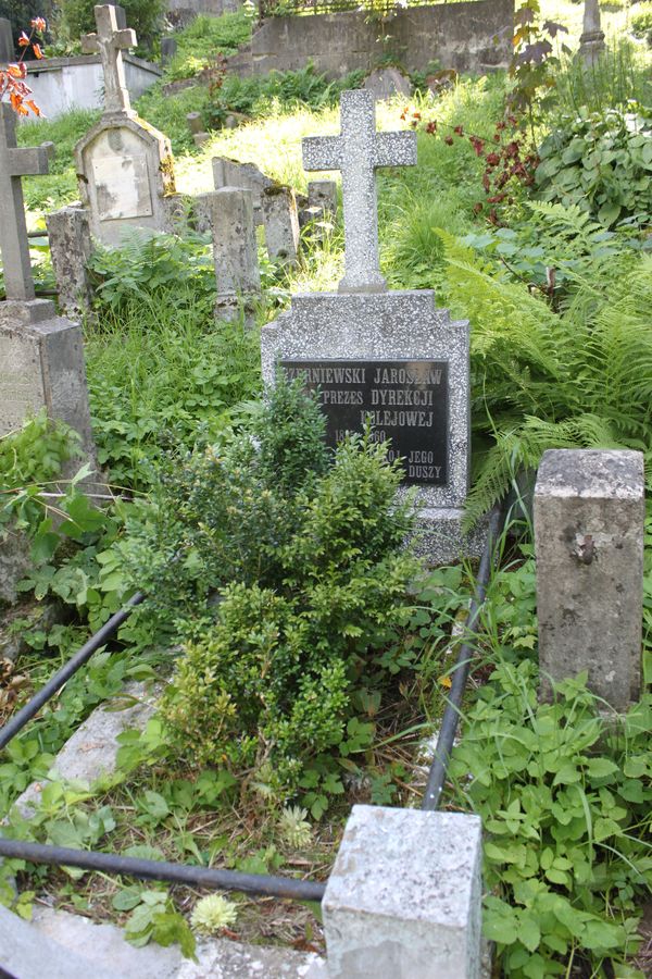 Nagrobek Jarosława Czerniewskiego, cmentarz Na Rossie w Wilnie, stan z 2013