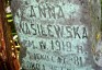 Fotografia przedstawiająca Nagrobek Anny Wasilewskiej