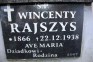 Fotografia przedstawiająca Tombstone of Wincenty Rajszys