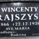 Photo montrant Tombstone of Wincenty Rajszys
