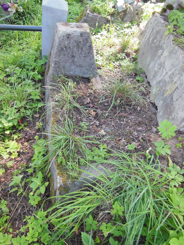 Nagrobek Antoniego Iwanowa, cmentarz Na Rossie w Wilnie, stan z 2013 r.