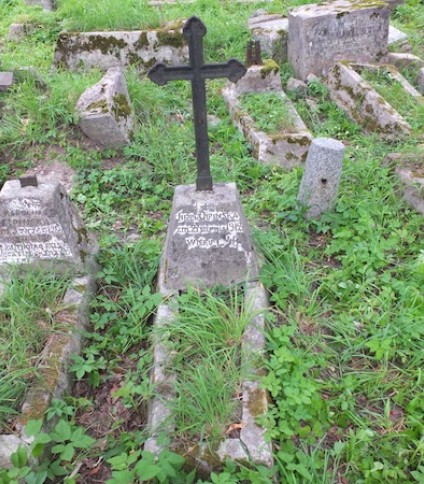 Nagrobek Józefy Lipińskiej, cmentarz na Rossie, stan z 2013 roku