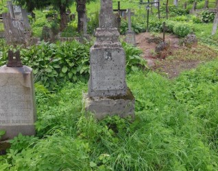 Nagrobek Piotra Niewiadomskiego, cmentarz Na Rossie w Wilnie, stan z 2013 r.