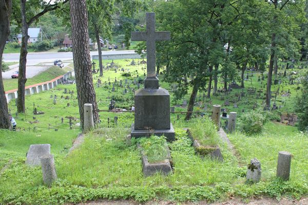 Grobowiec Jankowskich, cmentarz na Rossie w Wilnie, stan z 2013 r.