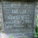 Photo showing Tombstone of Amelia Hawsowicz