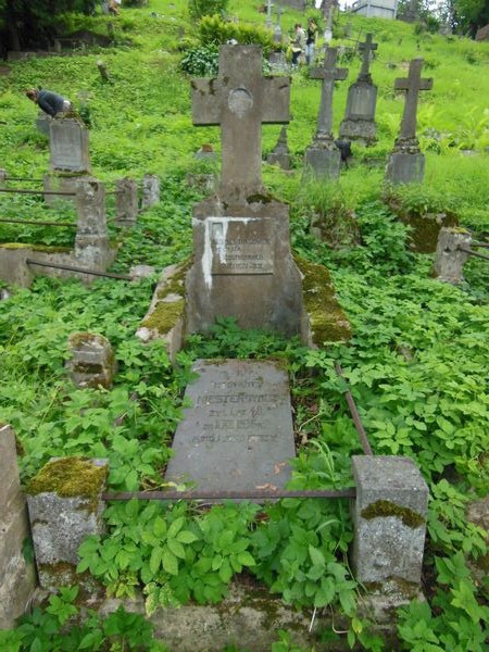 Tombstone of Konstantin Nesterowicz, Na Rossa cemetery in Vilnius, as of 2013.