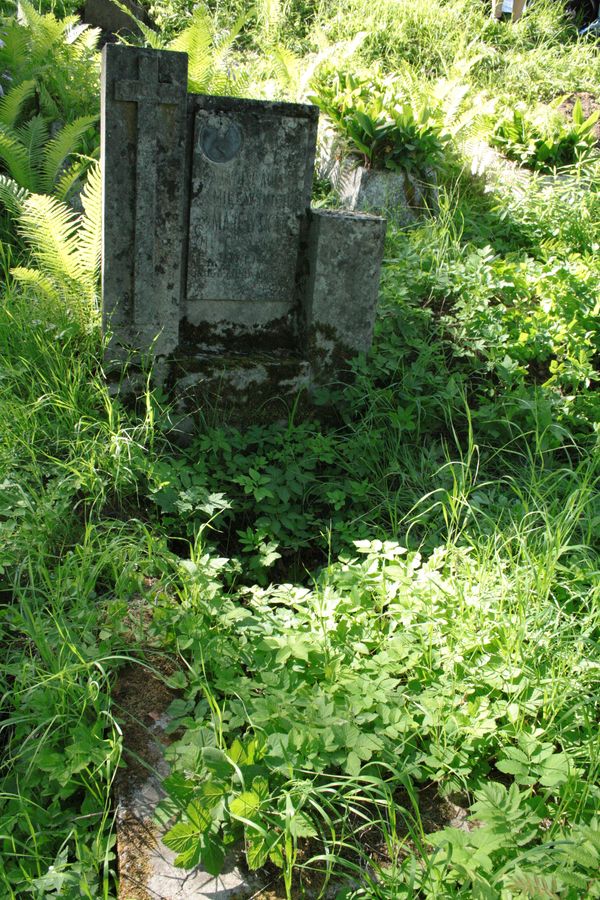 Tombstone of Stanislawa Majewska, Rossa cemetery in Vilnius, as of 2013