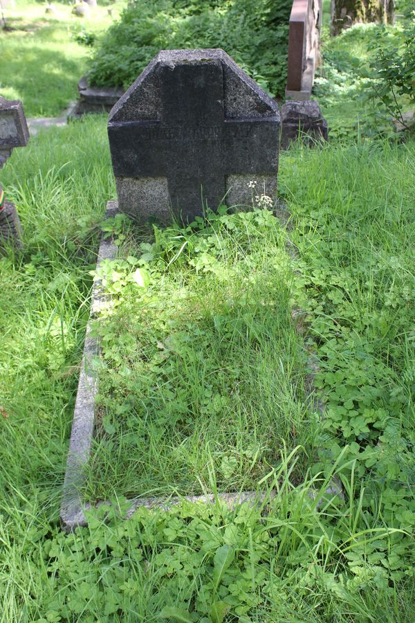 Tombstone of Józefa Karpiejczyk, Ross cemetery in Vilnius, as of 2013.