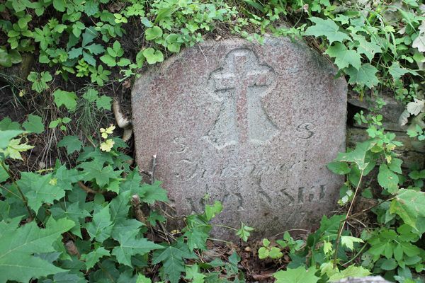 Tombstone of Andrzej Raczynski, Ross Cemetery in Vilnius, as of 2013.