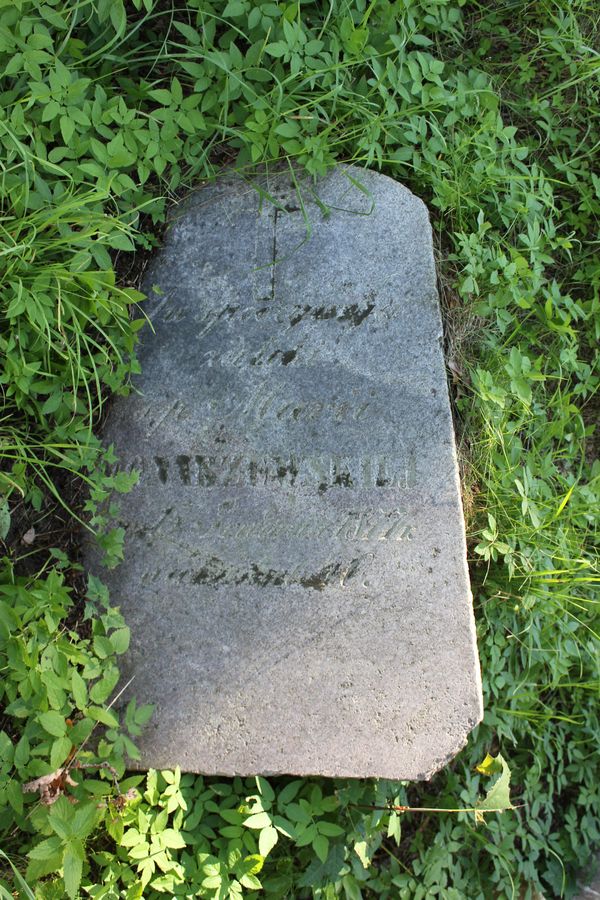 Gravestone of Maria Konarzewska, Rossa cemetery in Vilnius, as of 2013.