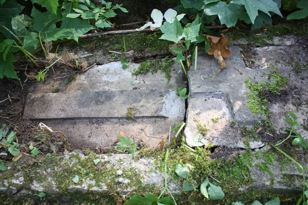Fragment of the tombstone of Antoni Wagiełas from the Ross Cemetery in Vilnius, as of 2013.