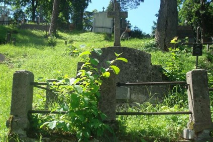 Grobowiec Marii Bobrowicz, cmentarz Na Rossie w Wilnie, stan z 2013