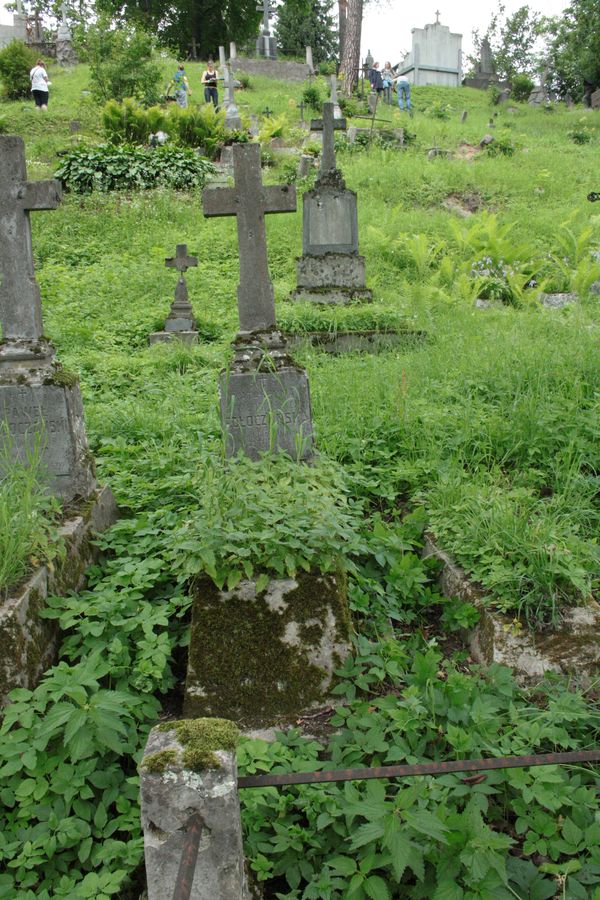 Tombstone of Katarzyna Polochanska, Rossa cemetery in Vilnius, as of 2013