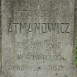 Fotografia przedstawiająca Tombstone of Stanislaw Atmanowicz
