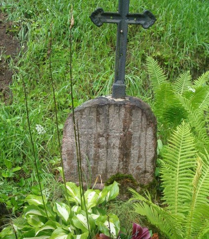 Nagrobek Edwarda Śnieszko, cmentarz Na Rossie w Wilnie, stan z 2013