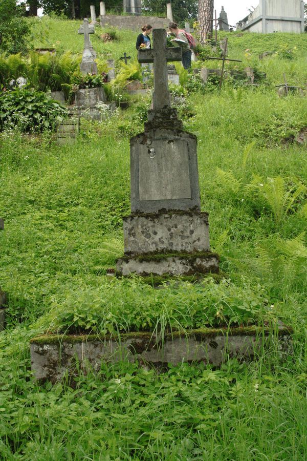 Nagrobek Adolfa Mojsiewicza, cmentarz na Rossie w Wilnie, stan z 2013