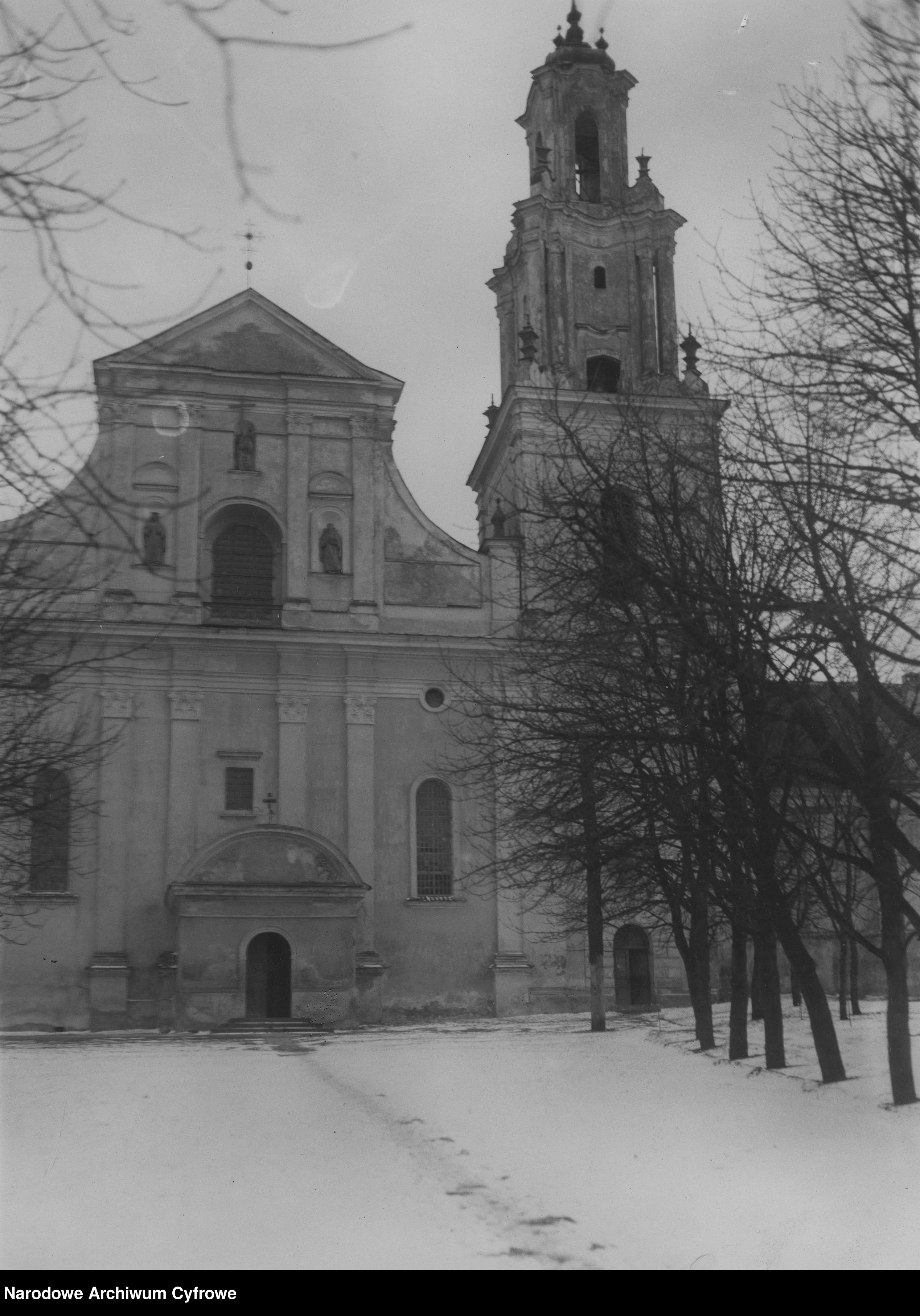 Grodno. Church of the Discovery of the Holy Cross, photo NAC, https://www.szukajwarchiwach.gov.pl/jednostka/-/jednostka/5923463, photo (public domain).