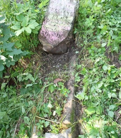 Nagrobek Bronisława Fiedorowicza z cmentarza na Rossie w Wilnie, stan z 2013 r.