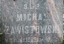 Fotografia przedstawiająca Tombstone of Michał Zawistowski