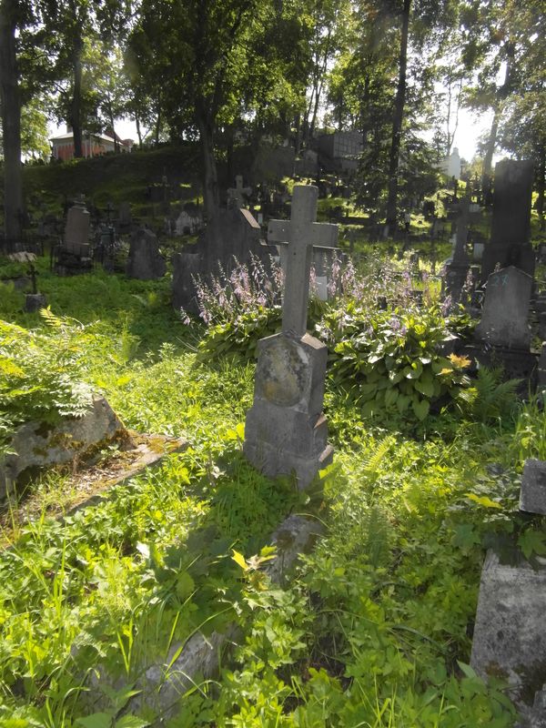 Nagrobek Magdaleny Gołębiowskiej, cmentarz na Rossie w Wilnie, stan z 2014