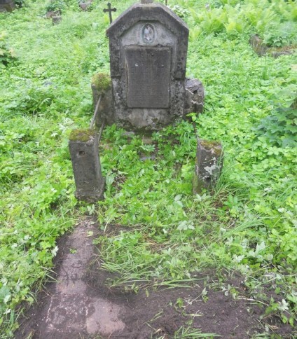 Nagrobek Stanisława Ciunowicza, cmentarz na Rossie w Wilnie, stan z 2013