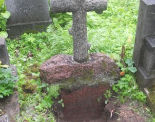 Nagrobek Felicji Baranowicz, cmentarz na Rossie w Wilnie, stan z 2013